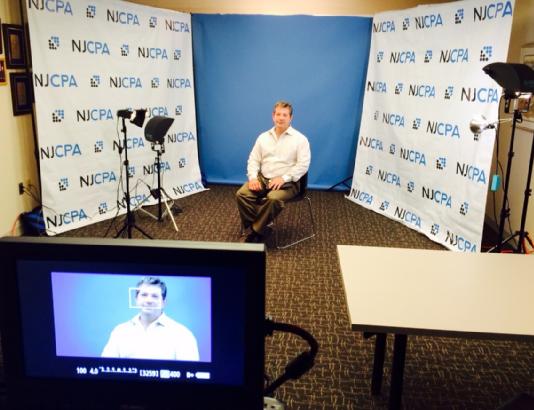 Tony Novak at NJSCPA studio